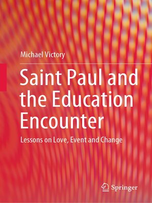 cover image of Saint Paul and the Education Encounter